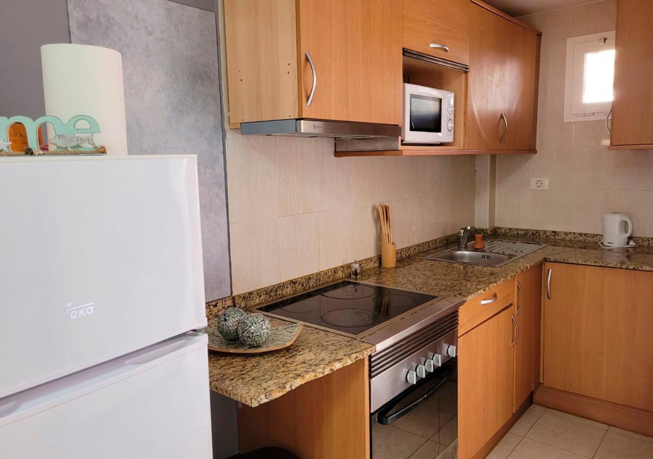 Apartamento Funcional En Residencial Con Piscina En Inmejorable Ubicacion En Centro De La Isla Caleta De Fuste Dış mekan fotoğraf